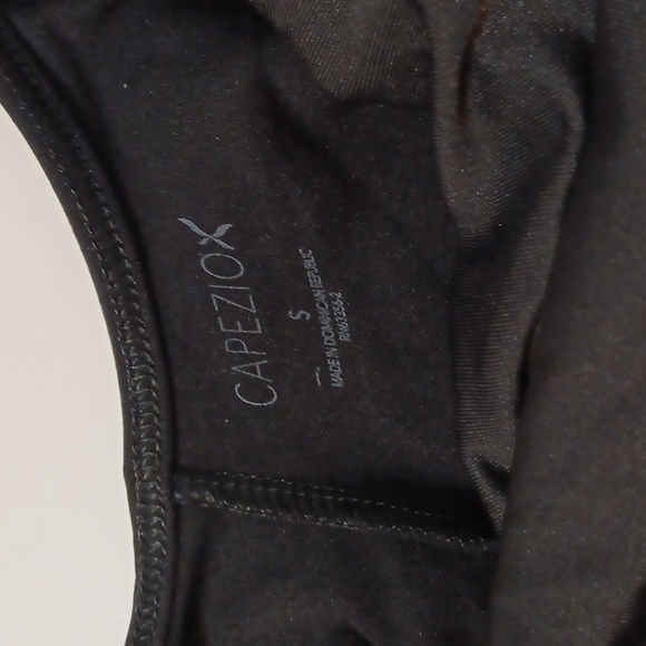 Capezio Girls Adjustable Strap Leotard TB1420 Black - Picture 6 of 9